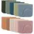 Comfy Cubs Large Muslin Burp Cloths, 100% Cotton Hand Washcloths for Babies, 10-Pack