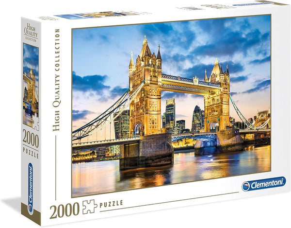 Clementoni 32563 HQC 2000pc Puzzle | Tower Bridge at Dusk