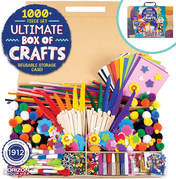 Made By Me Ultimate Craft Box, Art & Craft Activities 1000 Piece