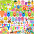 OCTERIC 330Pcs Colorful Prefilled Plastic Easter Set, 110 Plactic Eggs Filled with 220