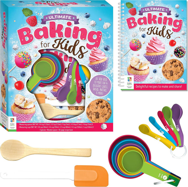 Hinkler Ultimate Baking for Kids Kit - Cookbooks and Baking Utensils for Children Aged 8 to 12