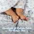 Set, 70% 30% 47 47 inches, Set 2 Baby Swaddle Blanket Muslin Swaddle Blanket for Girls & Boys, Soft Silky Receiving