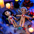 Jenaai 12 Pcs Voodoo Doll Set Include 2 Pcs Creepy Dolls with