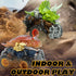 Oriate Dinosaur Monster Truck Toys for Kids 3-5, Dino Stunt Race Push and Go Car for Outdoor Fun
