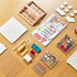 92Pcs 1:24 8+ Miniature DIY House Kit Convenience Store Scale Dollhouse Mini-Mart Corner Store Shop with LED Light