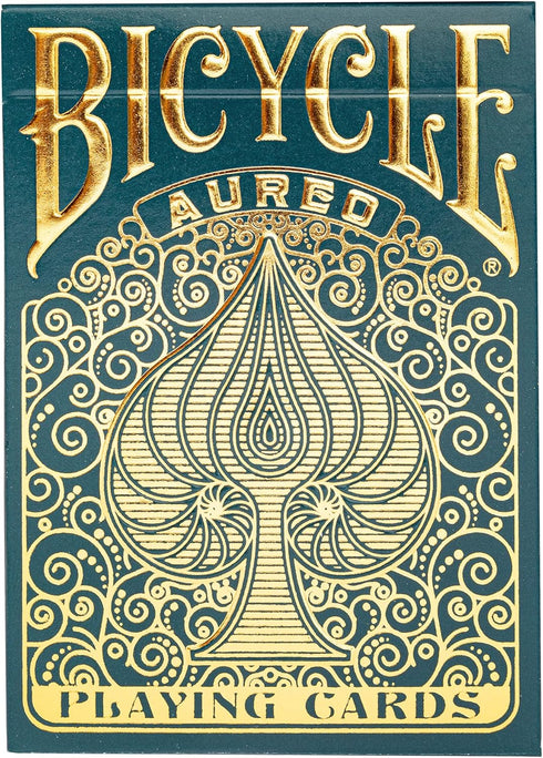 Bicycle Aureo Playing Cards - 1 x Showstopper Card Deck, Durable & Easy to Shuffle, Great Gift