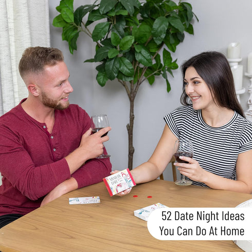 Mystery Date - 52 Scratch Off Card Home Date Night Activities, Conversation Starters for Couples