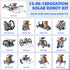 STEM 13-in-1 Education Solar Power Robots Toys for Boys Age 8-12 - DIY Educational Science Kits