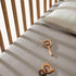 38" 24", 5 Inch Bioweaves Organic Cotton Muslin Mini Crib Sheet, GOTS Certified Fitted Mini Crib Mattress Sheet, Extra