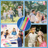 JOYIN 14.6’’ Big Bubble Wands, 1 Dozen Bubble Wand Bulk with Refill Solution for Summer Party Favors