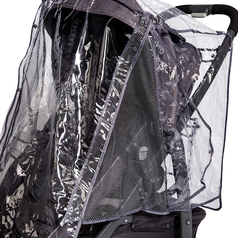 J.L. Childress Stroller Rain Cover - Universal Stroller Poncho - Stroller Accessory - Ventilated Baby Weather Shield