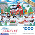 RoseArt - Home Country - 1000 Piece Jigsaw Puzzle for Adults - Jingle Bell Sleigh Society