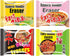 Fun Cute Erasers for Kids, 8 PCS Kawaii Big Food Erasers, Spicy Ramen Noodles Erasers