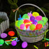 72 72 JOYIN Pcs Easter Eggs with Mini Glow Sticks for Kids Glow-In-The-Dark Basket Stuffers Fillers Gift, Easter Egg