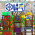 5 Pcs Kids Playground Accessories - Outdoor Plastic Steering Wheel, Pirate Telescope, and Safety Handle for Playhouse