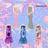Glitter Sequin Mermaid Doll Clothes and Accessories - 12 Sequin Sparkly Glitter Party Club Dress, 2 Different Crown Ornament and 3 Beautiful Necklace, 2 Wide Bracelets, 10 Shoes, 29 Gift Set