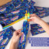 Pack 30 BONNYCO Pop It Bracelets and Keychains Kids Party Favors. Goodie Bags Stuffers for Kids, Fidget Toys Pop Its