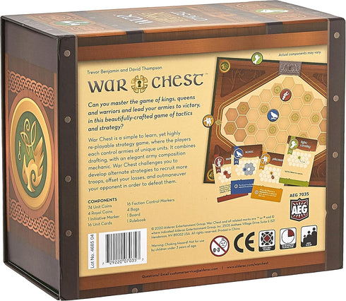 Alderac Entertainment Group (AEG) War Chest Strategy Board Game, Chess Like Challenge for 2 to 4 Players