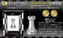 Hanayama Silver Rook Chess Puzzle - Unique Mechanism