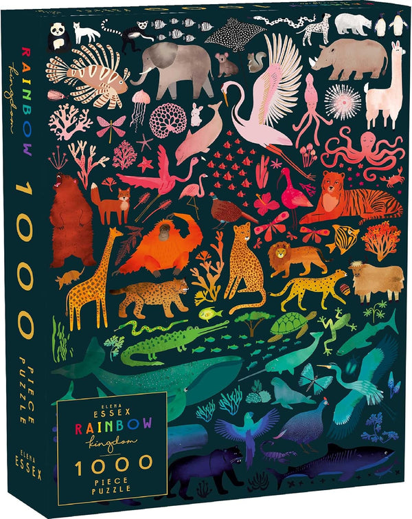 Elena Essex Puzzles for Adults - Rainbow Kingdom | 1000 Piece Puzzle