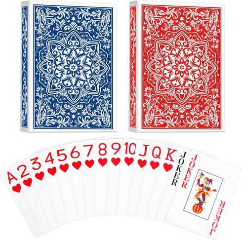 Wkchxd Playing Cards, Deck of Cards, Poker Cards, Jumbo Poker Size Large Print