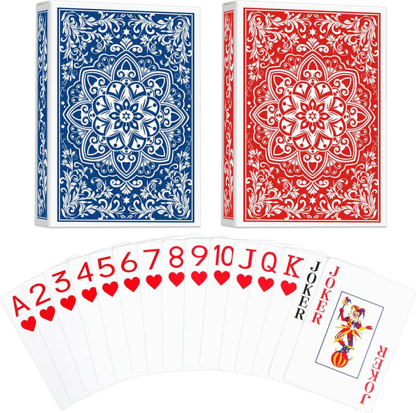 Wkchxd Playing Cards, Deck of Cards, Poker Cards, Jumbo Poker Size Large Print