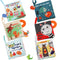 Baby Books Toys Gifts, Touch and Feel Cloth Crinkle Books for Babies, Early Learning Toys for 0-18 Months, 6 PCS