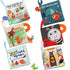 Baby Books Toys Gifts, Touch and Feel Cloth Crinkle Books for Babies, Early Learning Toys for 0-18 Months, 6 PCS