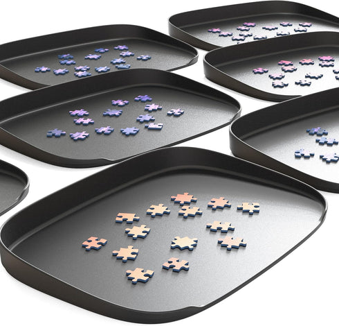 Puzzlup Puzzle Sorting Trays - Set of 6 - Up to 1500