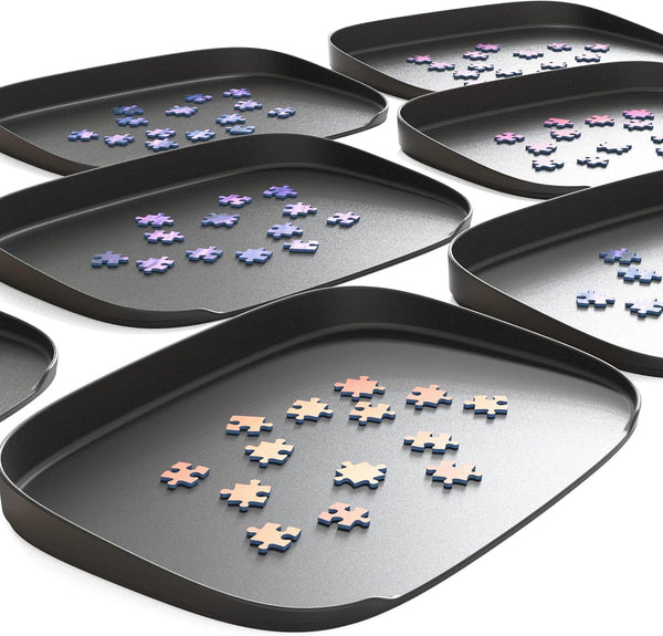 Puzzlup Puzzle Sorting Trays - Set of 6 - Up to 1500