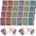 Zubebe 24 Pack Decks of Nertz Card Game Bulk Standard Playing Cards
