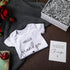 Shyyween 4 Set Pcs Pregnancy Announcement for Grandpa, Hello Grandpa Baby Bodysuit, Grandpa Pregnancy Reveal Card Baby