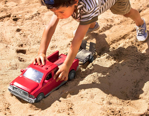 17 Inch 3+ Driven by Battat Large Pick-Up Truck Toy for Kids Utility Vehicle with Opening Doors & Tailgate Built Tough