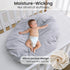 lasoftan 40 30 inches, 2 Jersey Unisex Swaddle Blanket, Ultra Soft Stretchy Receiving Blanket, Newborn Swaddle Wrap