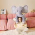 Giant Elephant Stuffed Animal Plush Toy, Large Jumbo 25" Cute Fluffy Plushie, Birthday Gifts for Kids