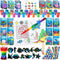BenLouis 192Pcs Under the Sea Party Favors Ocean Animals Party Coloring Books