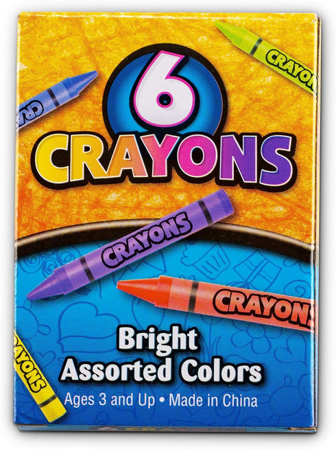 120, 6-Packs 720 Bedwina Bulk Crayons - Case of Total Crayons Bulk School Supplies for Kids, Toddlers, Teachers