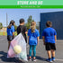 GoSports Playground Balls for Kids, Heavy Duty Set of 6 with Carry Bag and Ball Pump, Available in 8.5” or 10” Sizes