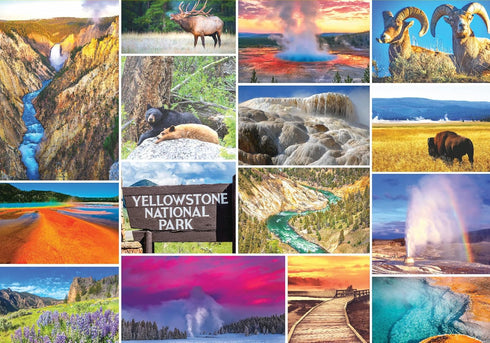 Better Me Yellowstone National Park, 1000 Piece Puzzle, Ideal for Hikers, Travelers, Adults & Teens