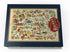 MyPuzzle Fleurs Vintage Art Poster, Adolphe Millot - Premium 1000 Piece Jigsaw Puzzle for Adults
