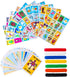 Mexican Bingo Game Kit - Bilingual for 10 Players with 1 Deck of Cards, Boards, and 140 Bingo Chips for Family Learning
