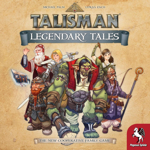 Pegasus Spiele Talisman - Legendary Tales Board Game, Multicolor