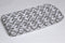 Bacati Ikat Zigzag Grey Muslin Quilted Changing Pad Cover