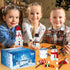 15 Pack Christmas Crafts Supplies, DIY Snowman Making Kit for Children, Christmas Stocking Stuffers, Air Dry Snowman