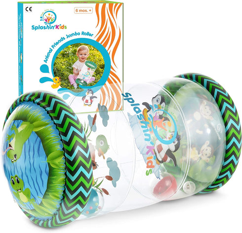 Splashin'kids Beginner Crawl Along Game Ball Drop Maze Tummy Time Activity Center for 6 Months to 3 Year Olds