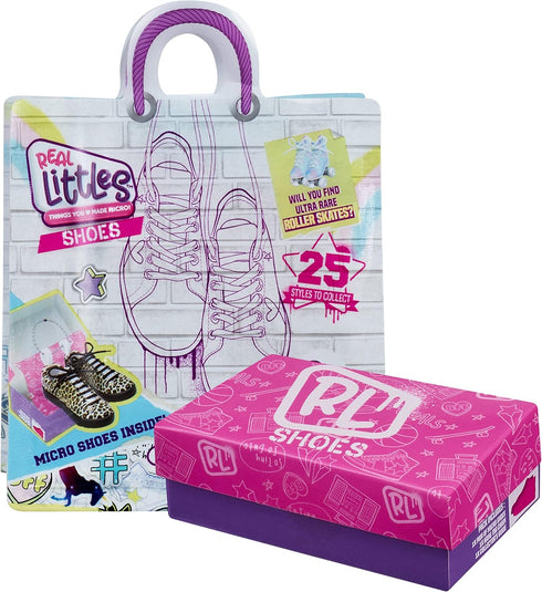 Real Littles Collectible Micro Shoes with 25 Styles to Collect