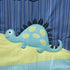 8 Set Set Stacker/3 YJM PC Dinosaur Crib Bedding for Baby Boys, Blue Nursery with Quilt/Sheet/Dust