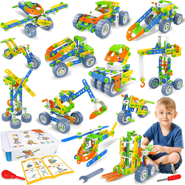MOONTOY 12 in 1 STEM Toys for 4 5 6 7 8+