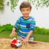 Little Tikes Dirt Diggers Mini Fire Truck, Multicolor Indoor Outdoor Toy Car for Kids 2+