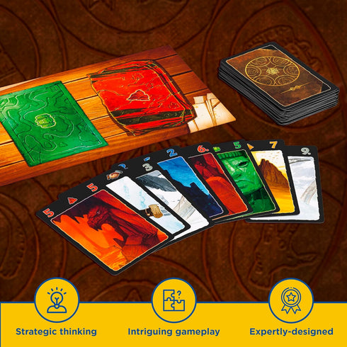 Lost Cities Card Game with 6th Expedition